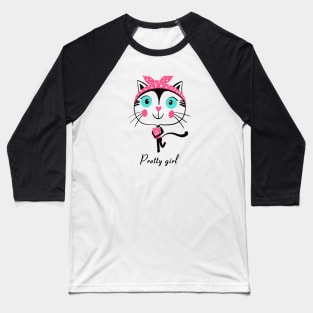 Pretty girl Baseball T-Shirt